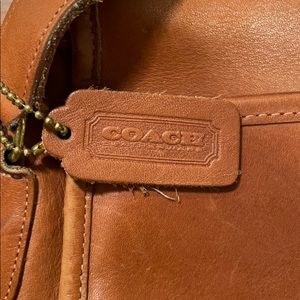 Vintage coach side bag